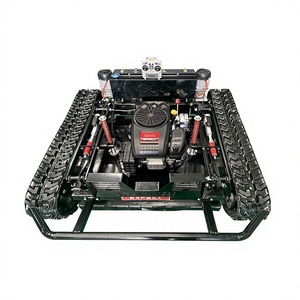 SDL608 80B Professional Gasoline 4 Stroke <b>Remote</b> <b>Control</b> Crawler Lawn Mower 80cm Cutting Width for Orchard Farm Hillside Slope - Product Image 1