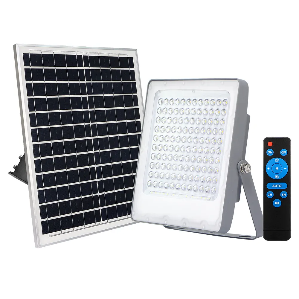 KCD professional manufacturer portable basketball court stadium garden 50w good price solar led flood light