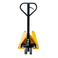 Transpalette hydraulique manuel ICHIMENS 2,0 tonnes, 540x1800mm, roues tandem en PU, garantie 3 ans, neuf, pour entrepôt intérieur/extérieur