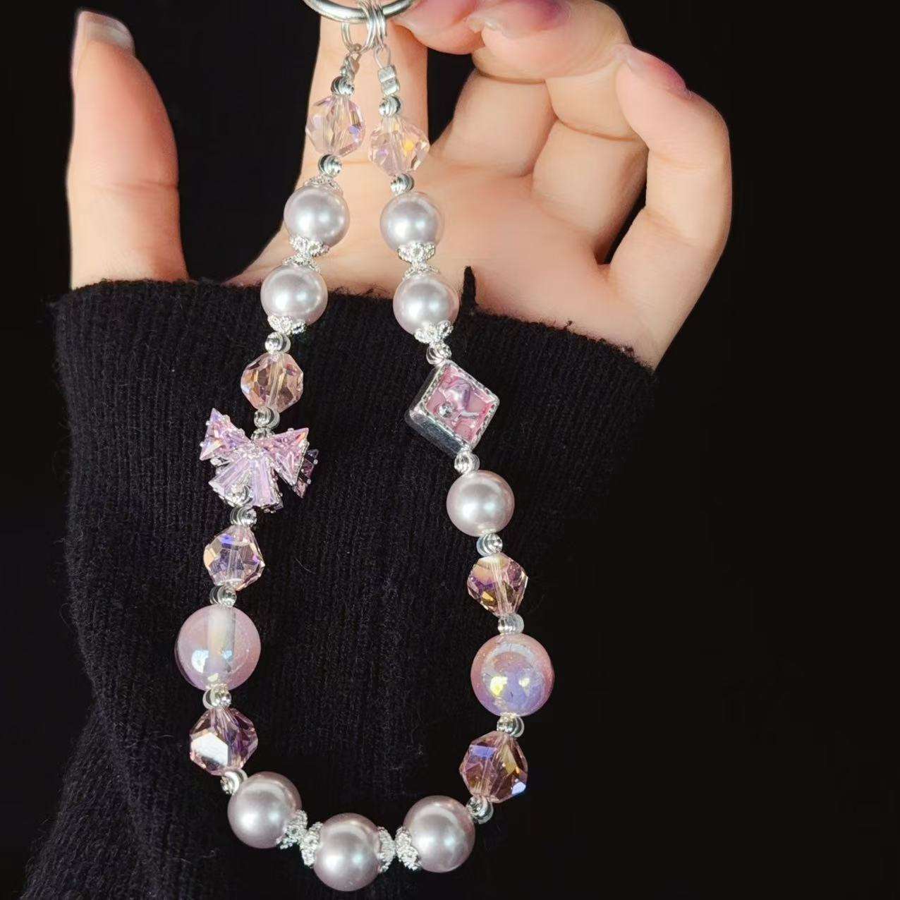 Modèle Papillon Zircon Rose