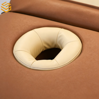 Ensemble de canapé de pédicure électrique moderne de luxe avec bain de pieds, fauteuil de massage en cuir PU pour salon de manucure et hôtel