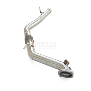 Tuyau de descente en acier inoxydable 304 pour Jeep Wrangler JL 2.0T 2018-2020, flux direct, sans OPF, sans catalyseur, performance racing, tuning professionnel - Product Image 6