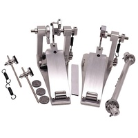 Kits de batterie et ensembles de jazz pour enfants AOOLOO avec pédales doubles en alliage d'aluminium - Accessoires d'instruments personnalisables ODM OEM