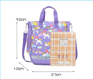 Sac à bandoulière léger et imperméable pour filles, imprimé <span class=keywords><strong>licorne</strong></span>, idéal pour les cours et les cours supplémentaires - Product Image 6