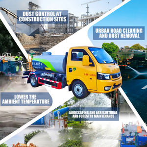 Fabrika doğrudan tedarik Mini küçük boyutu 3 CBM Dongfeng su yağmurlama tankı kamyon su tankeri kamyon satılık - Product Image 3