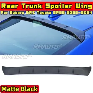 Alerón Trasero para Subaru BRZ Toyota GR86 2022-2024, Estilo Guía de Viento, Color Negro Mate, Accesorios para Auto - Product Image 1