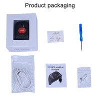 Montre intelligente GPS avec bouton d'urgence SOS Montre 4G Gps Traceur avec bouton d'urgence Détecteur de chute