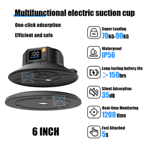 Solution de fixation universelle : ventouse électrique de 6 pouces pour caméra, caméra d'<span class=keywords><strong>action</strong></span>, support de téléphone et plus encore - Product Image 4