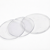 Lentille convexe en saphir, fenêtre optique avec revêtement antireflet, taille personnalisable OEM pour la protection du boîtier et des capteurs de montre