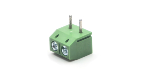 Borniers à vis universels pour PCB, pas de 5,0 mm, à vis croisée verte, 2P - Product Image 2