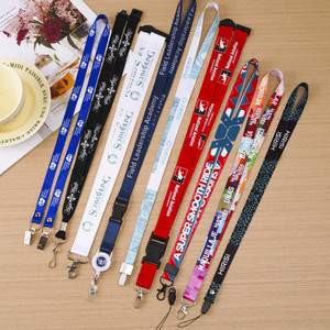 Lanière en polyester Hot Seahawks pour badges d'identification, porte-clés réglable à rupture rapide avec impression numérique - Product Image 5