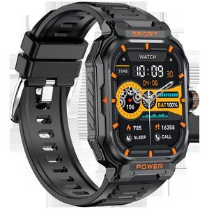 Montre connectée 2 en 1 avec écouteurs TWS, écran HD de 2,01 pouces, paiement NFC, moniteur de fréquence cardiaque, montre de sport - Product Image 3