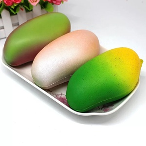Juguetes Antiestrés de Espuma de Poliuretano con Forma de Mango, Squishies de Mango de Ascenso Lento para Niñas - Product Image 4