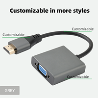 Câble convertisseur HDMI mâle vers VDA femelle WISTAR de haute qualité, adaptateur DP HDTV pour ordinateur, projecteur
