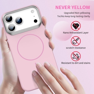 Nouvelle <span class=keywords><strong>Coque</strong></span> de Téléphone PC Armure Dorée pour <span class=keywords><strong>iPhone</strong></span> 17 16 15 14 13 12 <span class=keywords><strong>11</strong></span> Pro Max, Étui de Protection Magnétique pour <span class=keywords><strong>iPhone</strong></span> 17 Air - Product Image 5