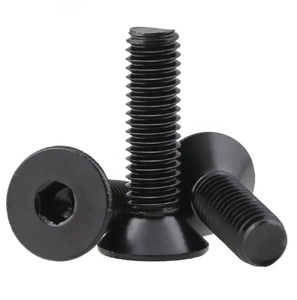 Tornillo <span class=keywords><strong>Allen</strong></span> de Cabeza Hexagonal de Acero de Grado 10.9 con Recubrimiento de Óxido Negro M6 M8 M10 DIN7991, Tornillo Métrico Avellanado - Product Image 4