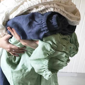 Di alta qualità 100% naturale puro lino <span class=keywords><strong>francese</strong></span> di lino set di biancheria da letto di personalizzare <span class=keywords><strong>lenzuola</strong></span> di colore solido - Product Image 6