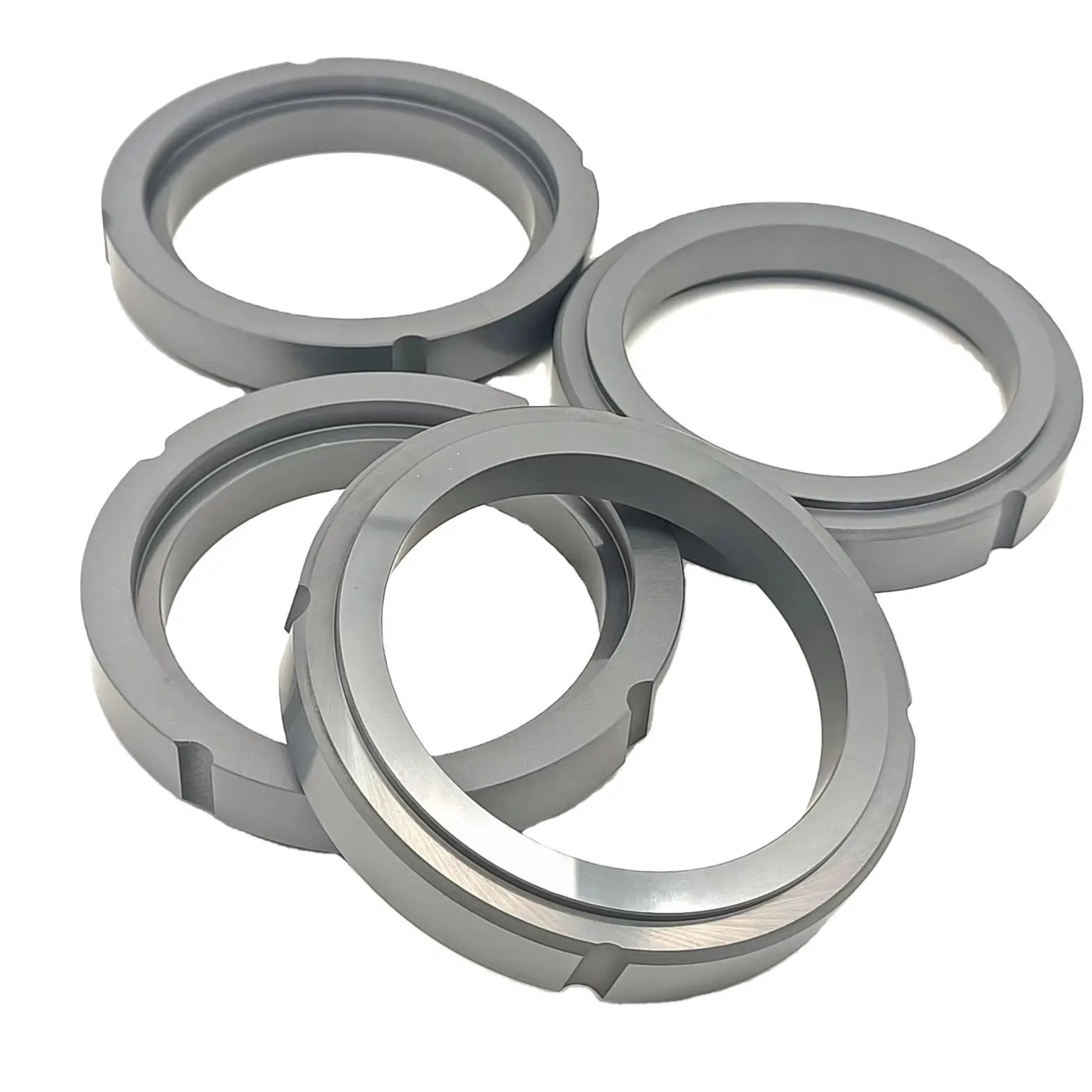 Atmospheric sintering SiC/SSIC mechanical seal stationary face ring