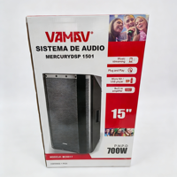[VAMAV MERCURY DSP1501] Équipement audio haut-parleur large bande 350W RMS DSP CLASSE D 15" USB/SD/BT Micro Actif Professionnel Scène DJ