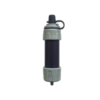 Paille filtrante et bouteille d'eau portables d'extérieur, filtre certifié OEM/ODM 0,01 µm, durée de vie 1500 L, logo personnalisé, MOQ 500 pièces