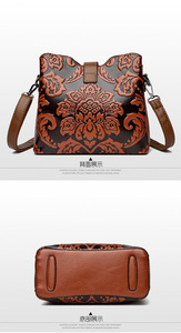 Design Pu Leather <b>Tote</b> Bags Sac a Main Women's Handbag High Quality Shoulder Bag Women Leather Crossbody Bag - Product Image 4