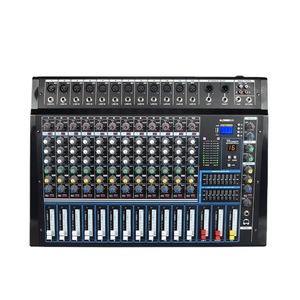 Mezclador de audio PMX8 de 350w con micrófonos, 16 DSP, MP3, Bluetooth para presentaciones en vivo y transmisiones en directo. - Product Image 3