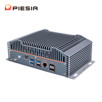 Mini PC sin ventilador de visión artificial 13th 12th Gen Core I3 I5 I7 6*2,5G Lan 2 * DDR5 IOT Industrial X86 Firewall Router Pfsense Mini PC