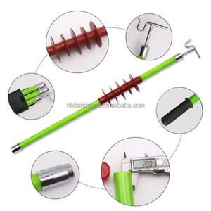 Varilla retráctil aislante de alto voltaje de 25kv para electricista, trabajo, mantenimiento en vivo, extractor de plástico, hebilla de bloqueo de 10kv, antiliberación - Product Image 6