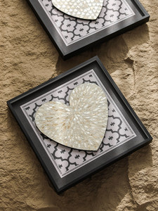 Cuadro Decorativo con Conchas para Comedor de Invitados, Decoración de Pared para Mobiliario Suave, Cuadro Colgante para Recibidor, Pintura Incrustada - Product Image 1