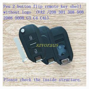 Vente en gros de clés de véhicule 2 boutons <span class=keywords><strong>coque</strong></span> de télécommande VA2 <span class=keywords><strong>pour</strong></span> <span class=keywords><strong>Peugeot</strong></span> Citroën 208 301 <span class=keywords><strong>308</strong></span> 508 2008 5008 C3 C4 C4L - Product Image 5