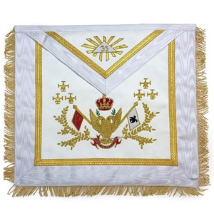 Tablier saison brodé à la main, modèle, style scotchèques, avec ensemble d'ailes, pour tous les pays, vente en gros - Product Image 2