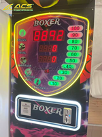 Machine de boxe d'arcade en métal ACS Dragon Punch avec accepteur de billets et fonctions de test de coup de pied Hercules
