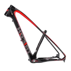 TRIFOX מפעל פחמן סיבי 29 אינץ הרי Hardtail אופני מסגרת 12x142 Thru-אקסל 29er פחמן MTB מסגרת