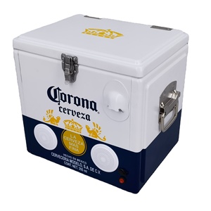 TR-15L Máy Làm Mát Đi Bộ Đường Dài Cắm Trại Ngoài Trời Retro Với Loa <span class=keywords><strong>Bluetooth</strong></span> Và In Đủ Màu Xung Quanh, Máy Làm Mát Cho Xe Hơi Usd - Product Image 5