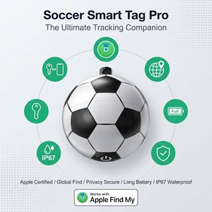 Localizador GPS con Forma de Balón de Fútbol, Antipérdida, Discreto, Oculto, Difícil de Detectar, Etiqueta Inteligente, Funciona con Find My, Resistente al Agua, para Mascotas, Perros y Gatos - Product Image 2