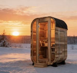 Sauna vapeur compact à chauffage rapide pour 1-2 personnes, idéal pour l'extérieur, soulagement de la douleur, sauna économique pour la purification du corps - Product Image 1