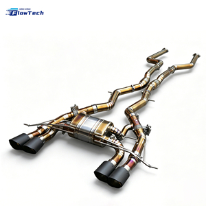 Sistema de Escape de Titanio Ligero de Alto Rendimiento para BMW G80 M3 G82 M4 G87 M2 S58 3.0T con Silenciador con Válvulas - Product Image 1