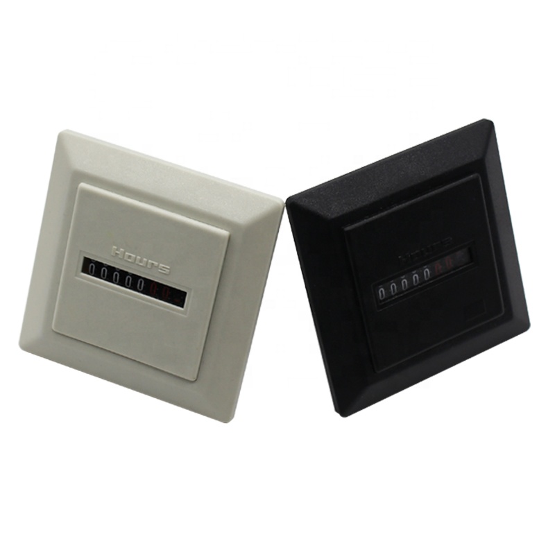 AC220V счетчик моточасов HM-1 черного и белого цвета