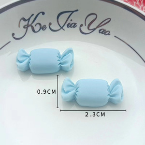 อุปกรณ์ตกแต่งเรซิ่นสีแดงสดแบบจำลองขนมหวาน สำหรับงาน DIY เครื่องประดับ เคสมือถือ กิ๊บติดผม และยางรัดผม - Product Image 3
