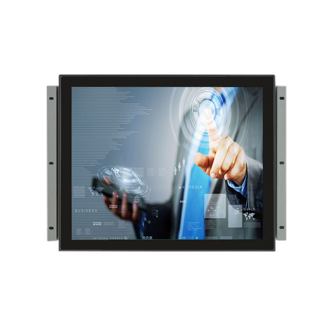 Industrial 15 Inch Outdoor IP65 Waterproof Capacitive Touch Screen Monitor 1000nits Sunlight HD/VGA