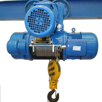 Nouvelle machine de levage électrique en acier 380V chariot de levage de grue avec câble métallique Type élingue télécommande marchandises de levage