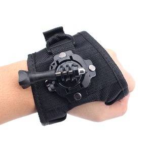 360 degrés de rotation dragonne bras sangle de montage <span class=keywords><strong>poignet</strong></span> bande pour <span class=keywords><strong>Gopro</strong></span> Hero 5/6/7/8/9/10/11/12/13 noir - Product Image 1