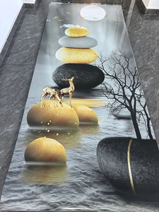 Nouvelle conception, autocollant mural en mousse IXPE imprimé en 3D, <span class=keywords><strong>papier</strong></span> <span class=keywords><strong>peint</strong></span> brillant, installation facile, panneaux muraux de rénovation pour murs anciens - Product Image 5