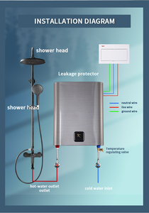 <span class=keywords><strong>Chauffe</strong></span>-<span class=keywords><strong>eau</strong></span> électriques Anto, régulation de température numérique, contrôle intelligent, <span class=keywords><strong>chauffe</strong></span>-<span class=keywords><strong>eau</strong></span> électriques <span class=keywords><strong>100L</strong></span> - Product Image 6