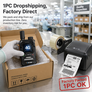 XUNLIBAO Walkie Talkie 4G PoC, Disponible para Envío Inmediato, Sin Cuota de Plataforma, SIM de por Vida, GPS W900, Radio Bidireccional para Negocios - Product Image 3