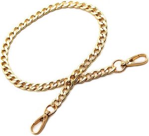 Model Worker Wide Iron Flat Chain Strap Handbag Chains Accessories <b>Purse</b> Clutches Handles Wrist Straps Replacement Straps With M - Product Image 5