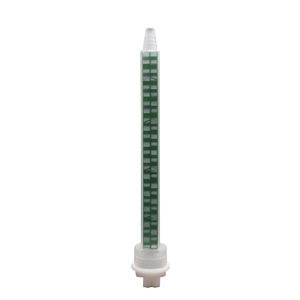 Tube mélangeur de colle, tube mélangeur en plastique à large ouverture, mélangeur statique à deux composants pour application d'adhésif - Product Image 1