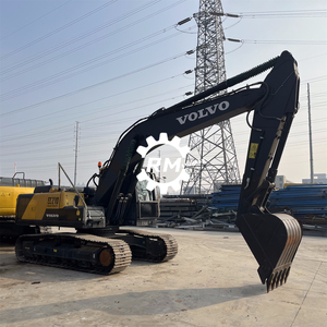 Excavadora de orugas Volvo EC210 usada de alta calidad, bomba hidráulica de baja hora, máquina de excavación de núcleo de Motor de segunda mano - Product Image 2