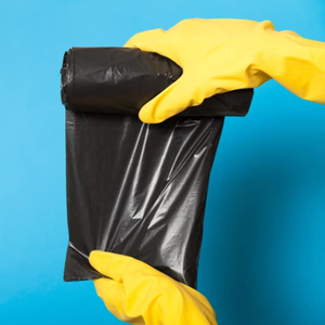 PLA & PBAT 100% Biodegradable Compostable Trash Bags Plastic Garbage Bags Wholesale flat trash bags