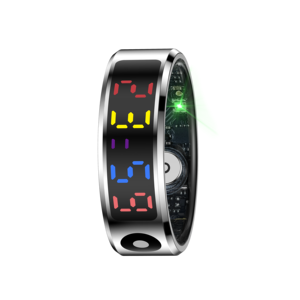 Nuevo Anillo Inteligente de Salud con Pantalla Táctil, Función de Pasar Páginas, Podómetro, Frecuencia Cardíaca, Oxígeno en Sangre y Monitorización del Sueño - Product Image 5